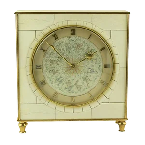 Table Clock with Hour Strike from Junghans, Germany, 1950s