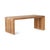 Wooden Slatted Bench from HKliving For Sale - Image 3 of 4