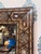 Vintage Marquetry Wood Inlay Mirror With Mother-of-Pearl Accents For Sale In Los Angeles - Image 6 of 6