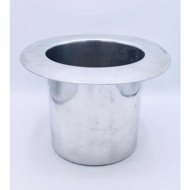 Mid-Century Modern 1970s Vintage French Kate Spade Top Hat “Bottoms Up” Ice Bucket For Sale - Image 3 of 8