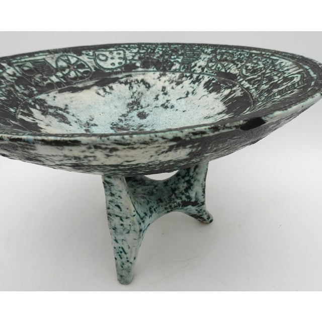 Vintage French Ceramic Bowl by Jacques Blin, 1950s For Sale - Image 12 of 18