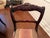 Traditional 1950s Davis Cabinet Co. Duncan Phyfe Style Cherry Dining Table & 6 Chairs For Sale - Image 3 of 11
