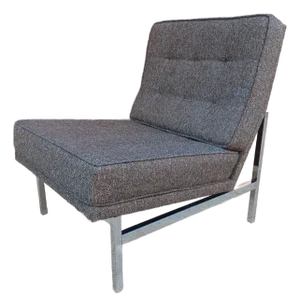 Mid Century Modern Knoll Armless Lounge Chair