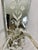 Vintage 1920 Etched Carved Mirror Sconces For Sale - Image 11 of 12
