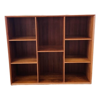 Vintage 1960s Peter Hvidt & Orla Mølgaard Teak Danish Modern Bookshelf For Sale