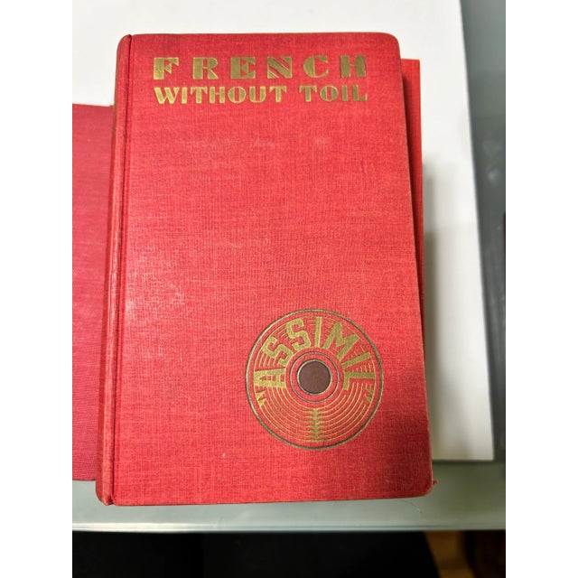 Vintage Burgundy Leather Decorative Books – Library Styling Set of 23 For Sale - Image 10 of 12