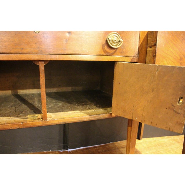 Brown Circa 1790-1810 Federal Period Hepplewhite Sideboard From Virginia For Sale - Image 8 of 14
