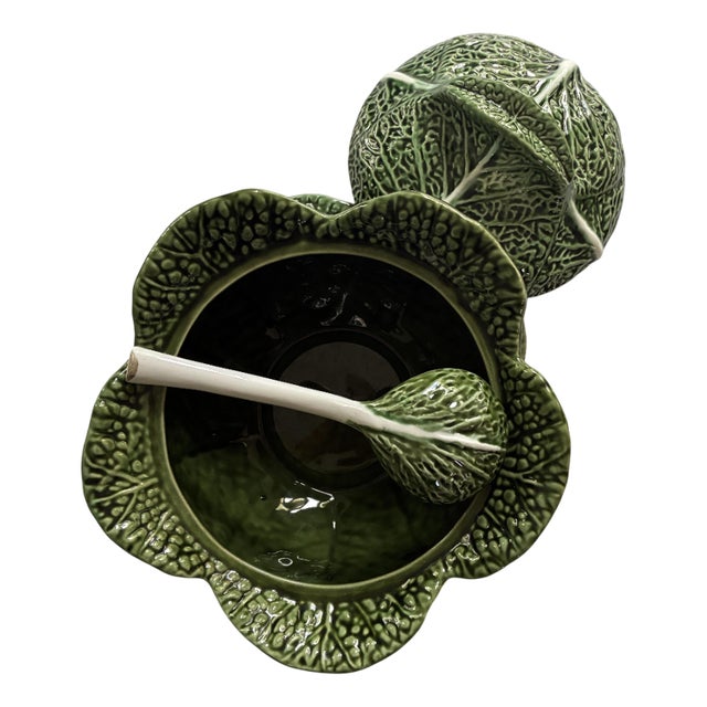 Cabbage Dish in Slip, 1970, Set of 3 For Sale