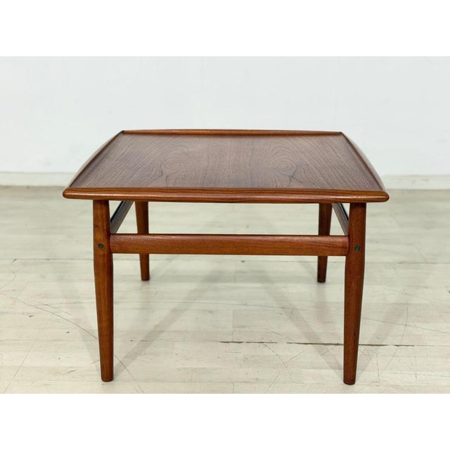 Beautiful, timeless coffee table by Danish designer Grete Jalk for the Danish manufacturer Glostrup Møbelfabrik (Made in...