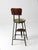 Green Antique Industrial Drafting Chair With Step For Sale - Image 8 of 18