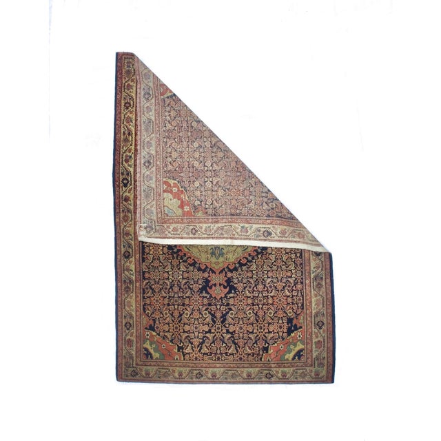 Antique Persian Farahan Rug 4’4" x 6’7". The scatter and room size pieces made in the Arak/Sultanabad area, between 1880...