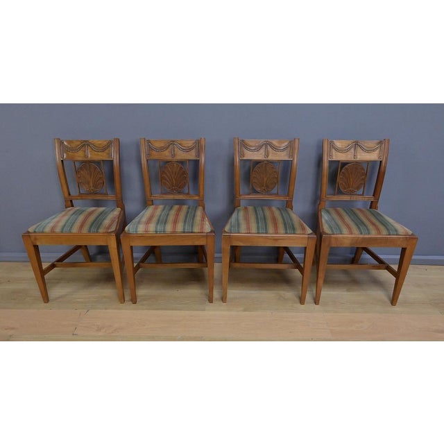 Provençal Cherry Wood Chairs, 20th Century, Set of 12 For Sale - Image 5 of 18