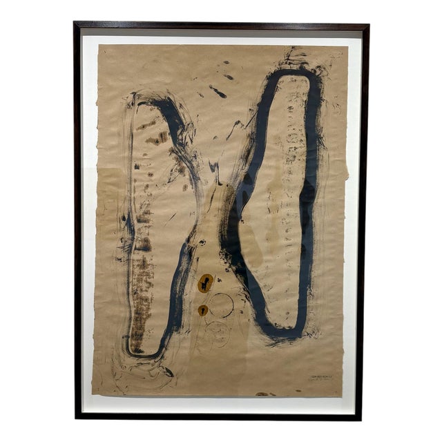 Camille De Prêtre, CDP - 5.ech - 1.2, Paper and Oil, Framed For Sale