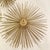 Gold Metal Starburst or "Sea Urchin" Wall Decor - Set of 3 For Sale - Image 9 of 11