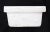 Traditional Vintage Square White Ceramic Fairfacts Co. Bathroom Soap Dish For Sale - Image 3 of 8