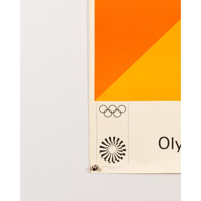 Original Olympic Poster by Max Bill, 1971 For Sale - Image 6 of 9