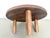 Round Coffee Table in Oak with Octagonal Legs, France, 1950s For Sale - Image 13 of 18