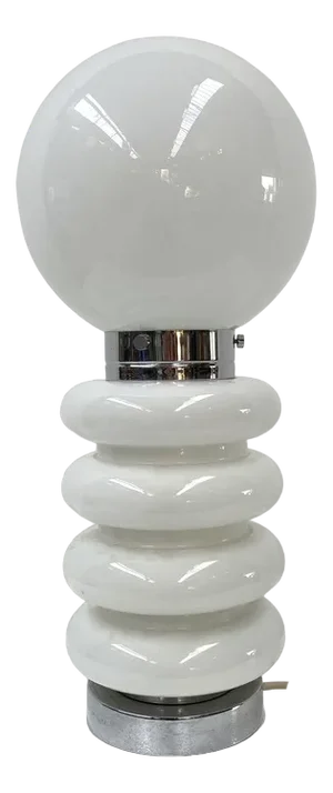 Vintage Italian Murano Glass Table Lamp by Carlo Nason for AV Mazegga, 1960s.