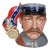 American Royal Doulton American Civil War Confederate & Union Soldier Character Jug For Sale