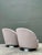Late 20th Century Vintage Milo Baughman for Thayer Coggin Clamshell Swivel Chairs - A Pair For Sale - Image 5 of 12
