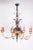Empire Chandelier in Carved Pear, Steel & Gold Leaves, Austria, 1800s For Sale - Image 5 of 13
