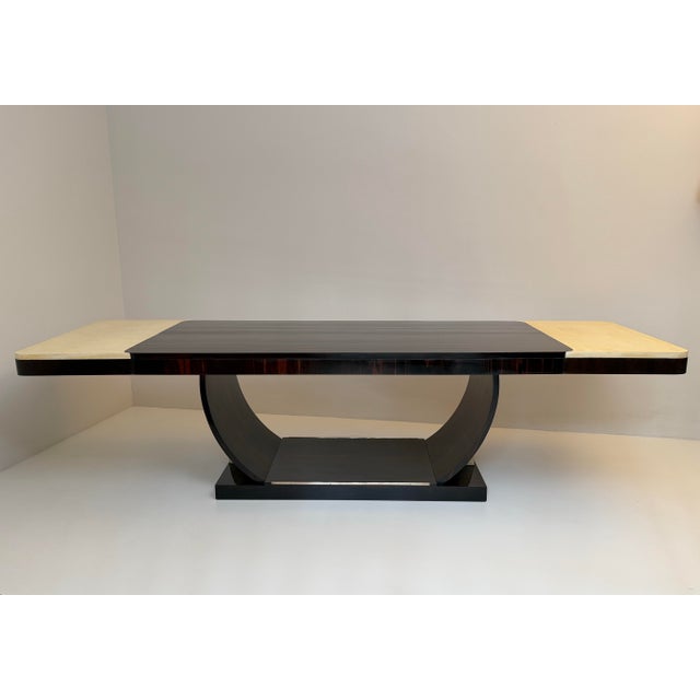 Brown Vintage Art Deco Table, 1930s For Sale - Image 8 of 8