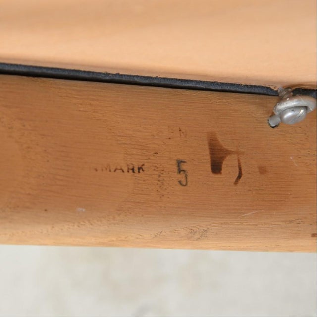 JH503 The Chair in Oak and Black Leather by Hans Wegner, 1960s For Sale - Image 17 of 18