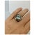 Asian Sterling Blue Topaz Ring, Size 6.5 For Sale - Image 3 of 11