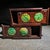 Vintage Rosewood Jewelry Box With Jade Inlay - Asian Two-Drawer Chest For Sale In Los Angeles - Image 6 of 9