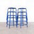 French Bright Blue Laboratory Stools, 1970s, Set of 6 For Sale - Image 9 of 18
