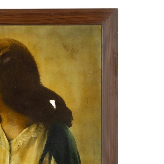 M. Kassel, Female Figure, 19th Century, Engraving, Framed For Sale - Image 4 of 6