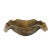 1960s 1960s Large Rustic Carved Wood Draped Bowl or Handkerchief Vessel For Sale - Image 5 of 5