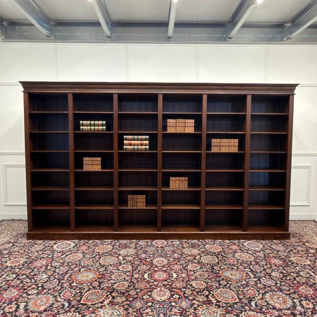 About this Large Classic English Open Bookcase Classic and Elegant | Bookcases and cabinets in all shapes and sizes! This...