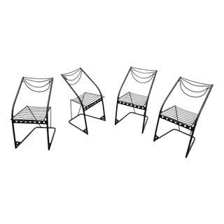 Postmodern Chairs, 1980s, Set of 4 For Sale