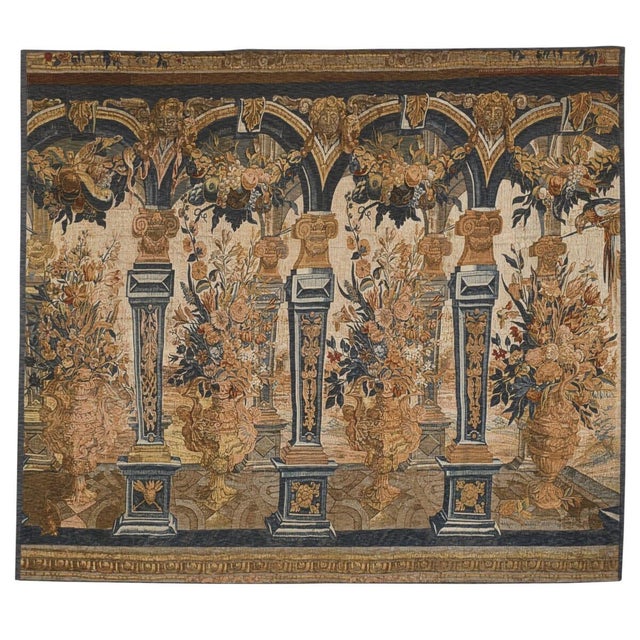 This beautiful tapestry is Silkscreened (also known as serigraphed) onto an irregularly woven fabric made from wool,...