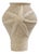 L´étoile De Mer Beige Sandstone Vase by Lou Thomas For Sale