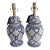 Blue and White Ginger Jar Table Lamps - A Pair For Sale