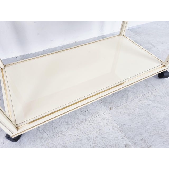 Pierre Vandel Vintage Trolley by Pierre Vandel, 1980s For Sale - Image 4 of 10