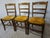 Wooden Chairs from Baumann, 1980s, Set of 3 For Sale - Image 3 of 18