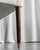 The Italian bench underwent a complete renovation. The legs are stained walnut, polished brass leg ends and stretched new...