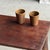 Vintage Indonesian Brown Teak Coffee Table with Tapered Legs, 1980s For Sale - Image 16 of 18