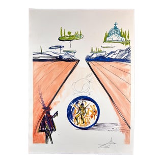 1970s Dali Imaginations & Objects of the Future Intra-Uterine Paradisiac Hand/Sig/Num For Sale