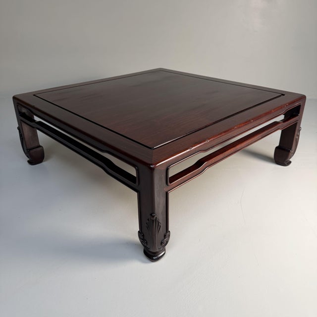 Japanese Zataku Low Coffee Table, 1940s For Sale - Image 15 of 15