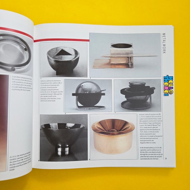 " Bauhaus Source Book " Bauhaus Style and It's Worldwide Influence Vintage 1990 1st Edition Hardcover Design Book For Sale - Image 10 of 17