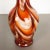 1970s Large Vintage Pop Art Opaline Florence Vase For Sale - Image 5 of 9