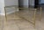1950s French Brass X Base Coffee Cocktail Table For Sale - Image 12 of 13