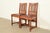 Stickley Brothers Antique Mission Oak and Cane Arts & Crafts Side Chairs or Dining Chairs, Pair For Sale - Image 14 of 14
