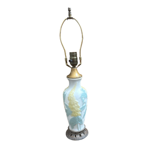 Antique Phoenix Consolidated Glass Foxglove Lamp Circa 1926-1928