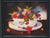 Traditional p.devaud Les Petits Fruits Still Life Painting on Canvas - Signed For Sale - Image 3 of 10
