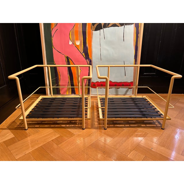 LC2 Lounge Chairs by Le Corbusier for Cassina, 1980s, Set of 2 For Sale - Image 13 of 18